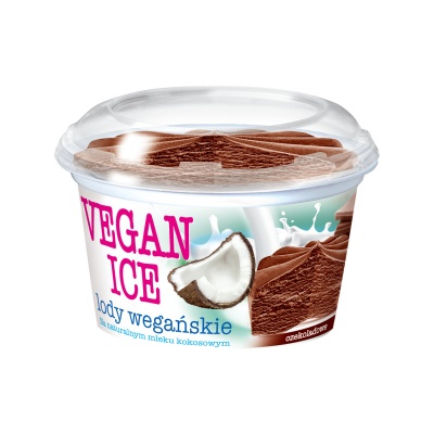 VEGAN ICE lody wegańskie czekoladowe