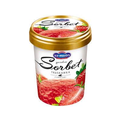 SORBET truskawka