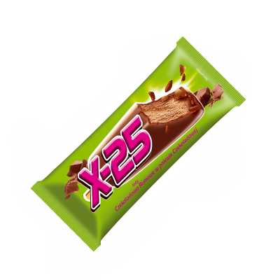 X-25 czekoladowo-rumowe w polewie czekoladowej